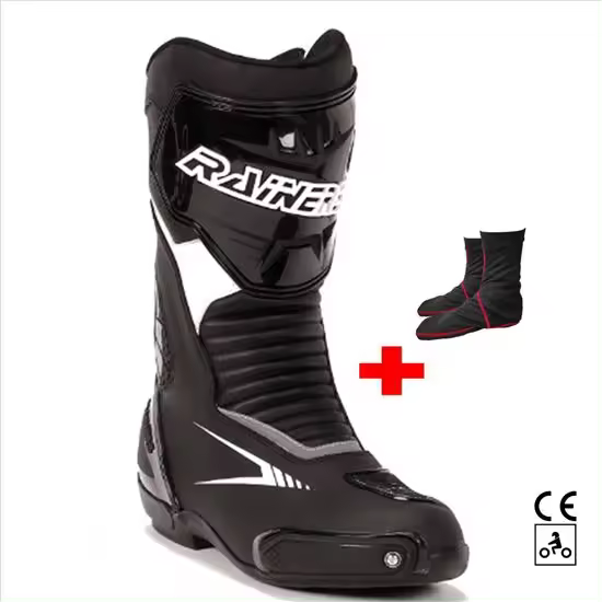 RAINERS 690 BOTAS MOTO RACING HOMOLOGADA+CALCETINES TERMICOS 690N - 1