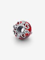 Pandora - Charm de Murano with magic Navideña-Cristal Rojo-Plata de Legislación - details 2