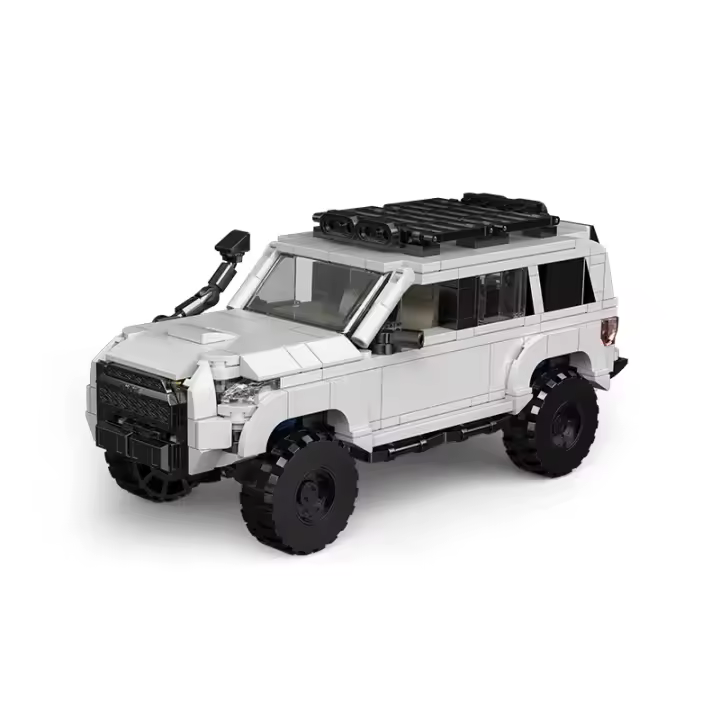 Bloques De Construcción Off-Road Toyota 4runner 540PCS Vehículo Clásico De La Ciudad Juguetes Educativos Para Niños Caja De Exhibición Regalos De Fiestas - 1