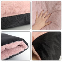 Alfombra Cama Para Perros Y Gatos Invierno Gruesa Y Cálida Funda Desmontable Material Algodón 100% Apto Para Pequeños Medianos Y Grandes Tamaños - details 4
