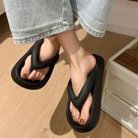 Nuevos Sandalias De Plataforma Gruesa Para Hombre 2024 Moda Verano Zapatillas De Playa Antideslizantes Calzado Casual Para Baño - details 23