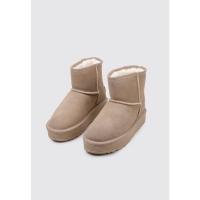 Limma SAPPORO Botín Plataforma Mujer Beige - details 0
