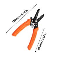 Alicates Multifuncionales Para Desenredar Y Cortar Cables Herramienta Especial Para Electricista Con Función De Enrosque Y Conexión - details 18