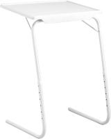 Kenex DISPAU Mesa Auxiliar Plegable Sofá Salón Blanca 6 Alturas - details 0