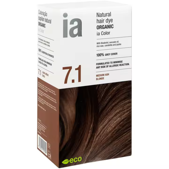 Interapothek Tinte Pelo 7.1 Rubio Medio Ceniza - 1