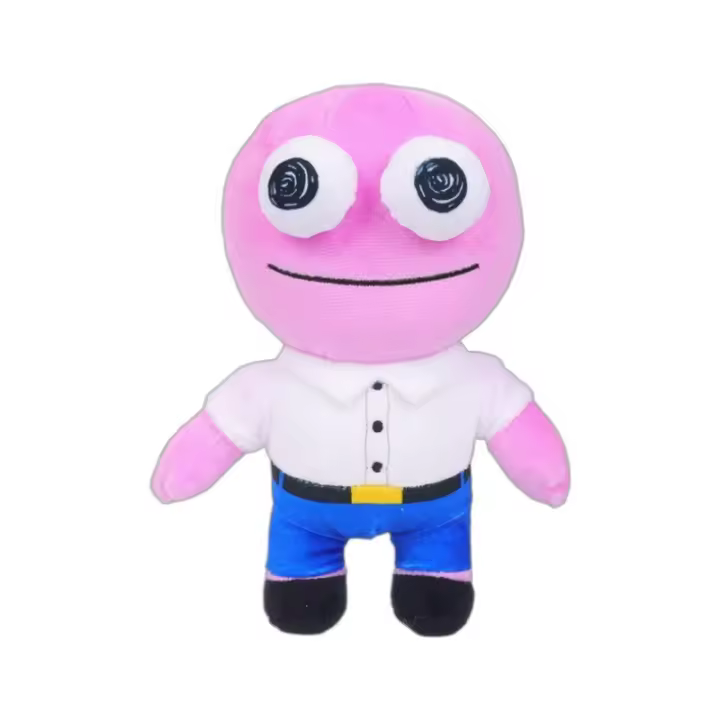 Muñeco De Peluche Kawaii Mr. Rana Sonriente Juguete Suave Decoración Para El Hogar Regalo Para Niños Material De Algodón Relleno De Poliéster - 1