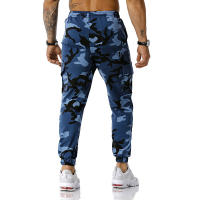 Nuevos Pantalones De Entrenamiento Casual Para Hombre Con Múltiples Bolsillos Camuflaje Para Deporte Al Aire Libre Running Y Fitness - details 3