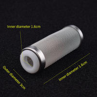 Filtro De Inflación Para Acuario De 12/16mm Protector De Red De Acero Inoxidable Accesorio De Filtro Para Tanque De Peces Tamaño S/L - details 4