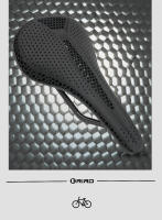 Sillín De Bicicleta RIRO Ultra-Ligero De Fibra De Carbono Con Impresión 3D Asiento De Bicicleta Para Carreras MTB Y Carretera Accesorios De Sillín De Bicicleta Para Hombres Y Mujeres - details 7