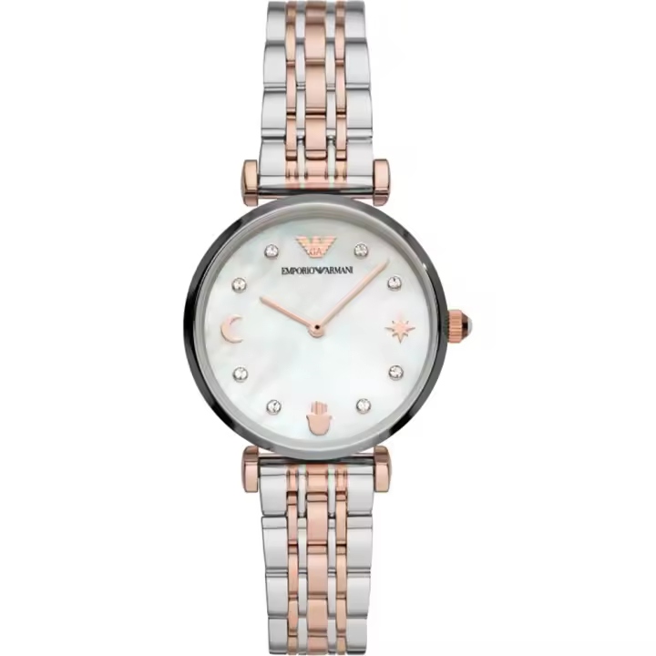 Emporio Armani AR80037 Reloj de Moda Para Mujer, 32 MM, Con Estuche - 1