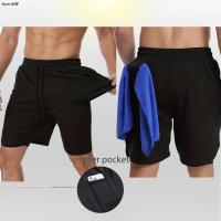 Nuevos Shorts De Playa Para Hombres Entrenamiento De Fitness Verano 2 En 1 Secado Rápido Gimnasio Correr Deporte Al Aire Libre Pantalones Cortos De Deporte Para Hombres - details 0