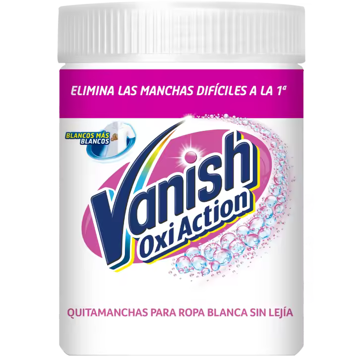 Vanish Oxi Action Quitamanchas blanqueador para la Ropa Blanca Polvo 900 GR - 1