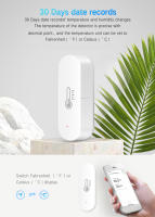 Sensor De Temperatura Y Humedad ZigBee eWeLink Para Casa Inteligente Compatible Con Alexa Google Yandex Alice Medidor De Clima - details 2