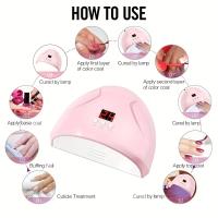 LINTENDA Lámpara LED UV Profesional Para Uñas 36W Máquina De Fototerapia Para Secado De Esmalte De Uñas Equipo De Salón Secador De Lámpara De Gel Para Manicura Y Peluquería - details 9
