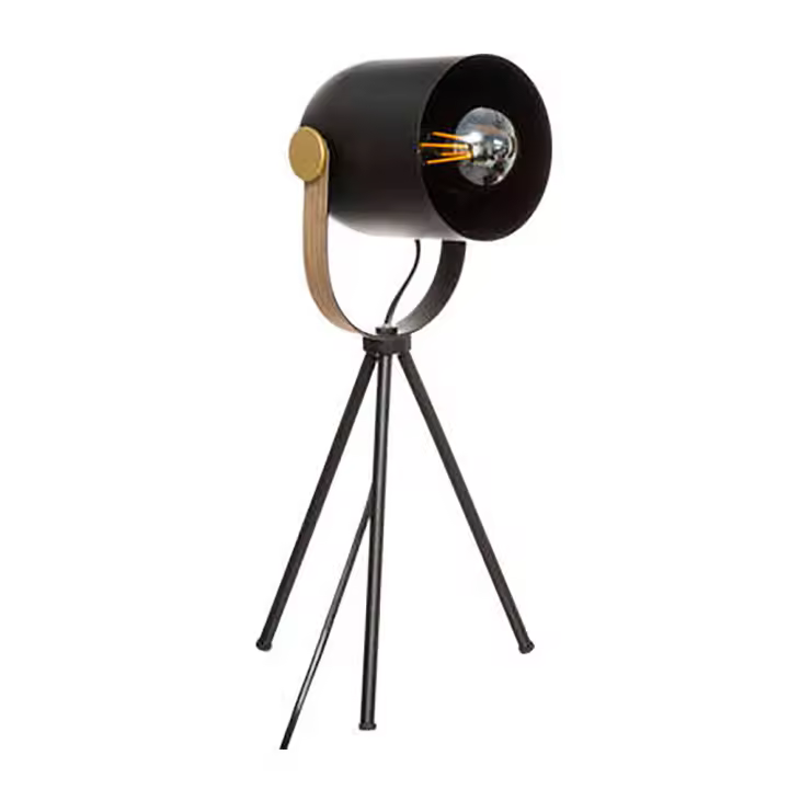 Atmosphera Lámpara Trípode Modelo Action E27 Negro 220-240v - 1