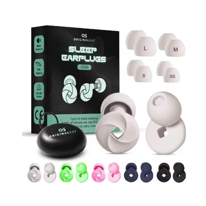ORIGINALSAT Tapones para los oídos, tapones para los Oídos con Reducción de Ruido de 33 dB - 1