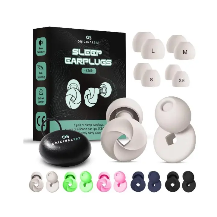 ORIGINALSAT Tapones para los oídos, tapones para los Oídos con Reducción de Ruido de 33 dB - 1