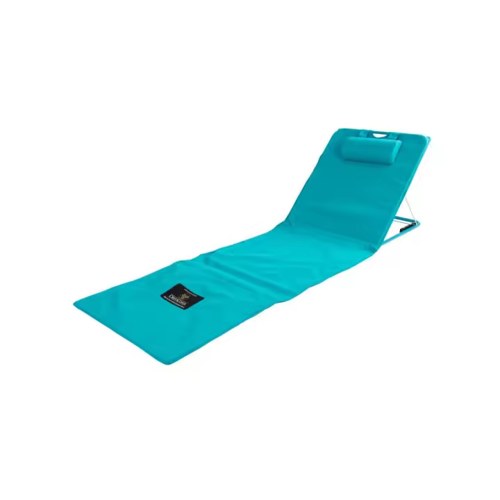 Esterilla POTASIO 1309-1 (Turquesa) - para Playa, Jardín y Camping. Plegable y Fácil de Transportar - CREVICOSTA QUALITY MARK MARCAS DE CALIDAD - 1