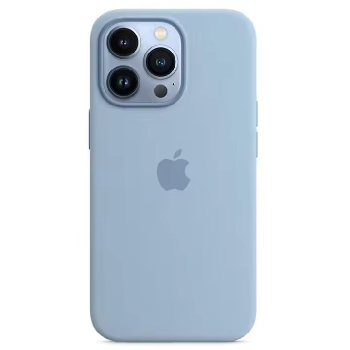Para iPhone 13 Pro Funda compatible con MagSafe Funda trasera de silicona líquida para teléfono [Induction Popover] - 1