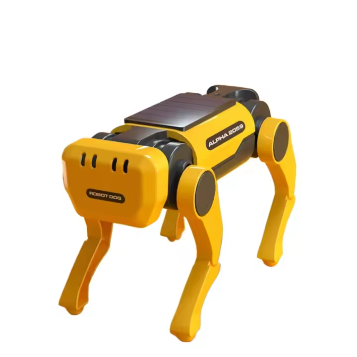 Kit de Robot Perro Solar Educativo para Niños - DIY Montaje Fácil, Energía Renovable, Proyectos STEM with Manual Paso in Paso,Juguete Científico - 1