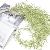 90cm Vinatera Artificial De Suculentas Para Decoración De Hogar Colgante Vino De Flores Simuladas Planta De Grama Para Bodas Y Fiestas De Wall Balcony - details 1