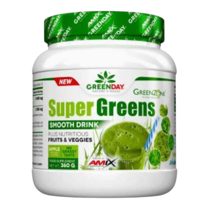 Greenday Super Greens Smooth Drink 360 Gr de la marca Amix Nutrition