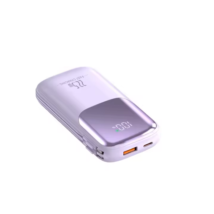 Banco de energía, mini batería externa de 10000 mAh y 22,5 W, carga rápida, USB C PD3.0 QC4.0, cargador portátil para iPhone 15, 14, 13, 12 Pro, Samsung S22, S21, Xiaomi, Huawei, iPad y tableta - 1