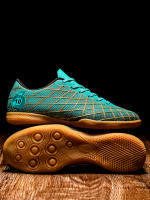 Zapatos De Fútbol Profesionales Para Adultos Duros Antideslizantes Deportivos Interiores Bajo La Rodilla Material PU Tela De Poliéster Suela De Goma - details 1