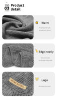 Manta Bebé Reversible 90*70cm Tejida Para Niños Y Niñas Recién Nacidos Funda Para Sillín De Coche Suave Y Cálida Para Dormir - details 7