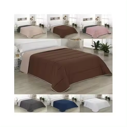 Edredón Nórdico Reversible Bicolor de Invierno Sibiles 00277 - 1