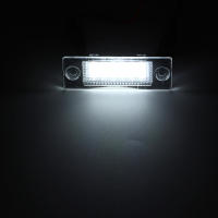 2pcs Luz De Placa De Matrícula LED Para VW Passat B5.5 B6 Caddy MK3 Golf Transporter T5 T6 Touran Jetta Syncro 12V - details 2