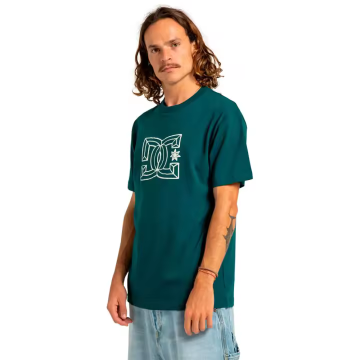 Dc Shoes Camiseta De Manga Corta Outline Star - 1