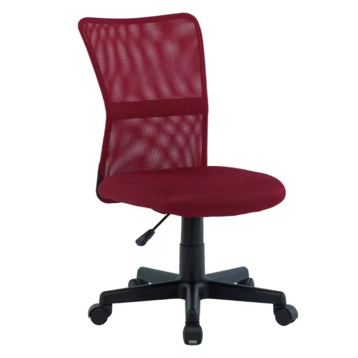 Miroytengo Silla Creta Color Fucsia Oscuro De Oficina Moderna Estudio Estilo Contemporáneo - 1