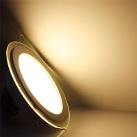 Lámpara De Pared LED Recubrimiento Redondo/Cuadrado 18W Luz De Panel LED Revestida Con Vidrio Templado AC110V 220V Caliente/Fría Blanco Envío Gratis - details 12