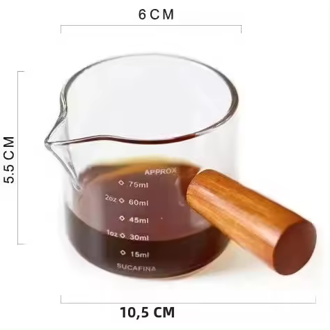 Taza De Café De Vidrio Resistente Al Calor Taza De Leche Para Desayuno Vaso De Agua Creativo Para Amantes Del Bebida Transparente De Borosilicato Alto - 1