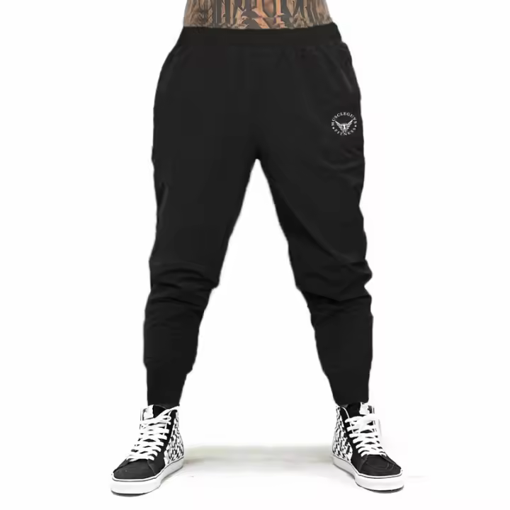 Spring and Autumn Men's Casual Large Size Slim Leggings Men's Sports and Fitness New Style Youth Streetwear Men's Pants - 1