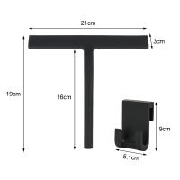 Cepillo De Ducha Para Vidrio Limpiador De Ventanas Accesorios De Baño Cepillo De Limpieza Para Paredes De Ducha Ecológico - details 10
