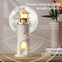 Lámpara Nocturna De Proyección De Luna Con Sensor De Movimiento Y Bluetooth Regalo De Navidad Y Cumpleaños Iluminación Ambiente Dimmable Y Timer - details 4
