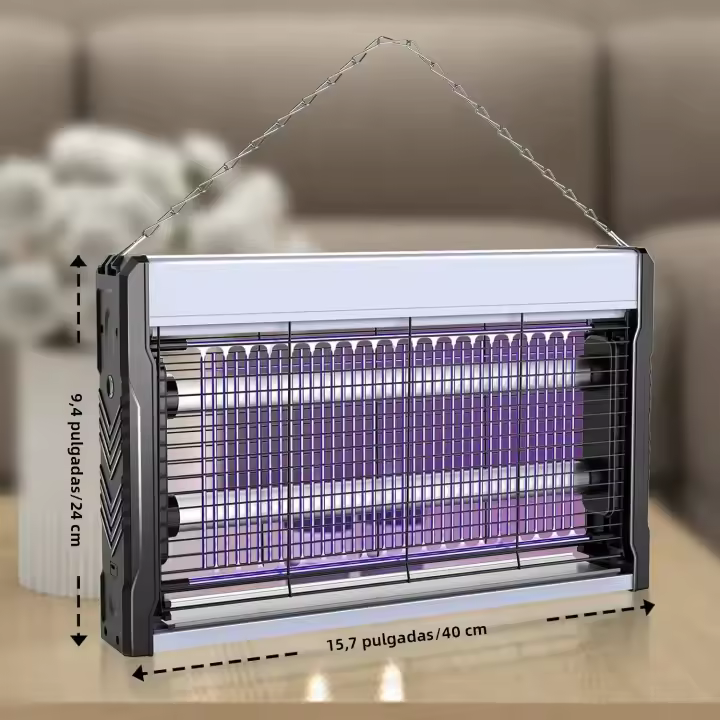 Asesino De Mosquitos Eléctrico 3200V Asesino De Insectos Para Interior Con Cadena Colgante USB Para Hogar Y Exterior - 1