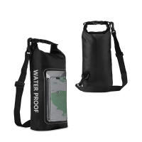 Bolsa Seca impermeable de 2L con Correas para los Helbros, Bolsa impermeable con Tapa enrollable Para La Playa, Natación, Paseos en Bote, kayak, Oar y Aventuras en el océano. - details 0