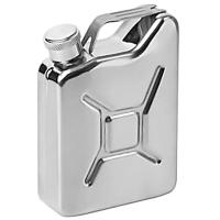 Flasque De 5 Oz En Acero Inoxidable Con Taza Creativo Botella De Vino Portátil Para Whiskey Y Licor Regalo Para Hombres Personalizable - details 3