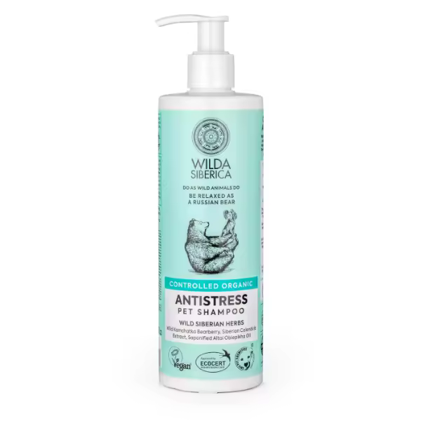 NATURA SIBERICA CHAMPÚ ANTIESTRÉS PARA MASCOTAS , 400 ML - 1