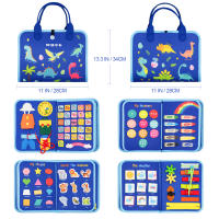Juguete Montessori De Actividades Sensoriales Para Niños Busy Board Educativo Preescolar Fomenta Los Primeros Habilidades De Aprendizaje Y Motricidad Finas Edad Recomendada 3-6 Años - details 10