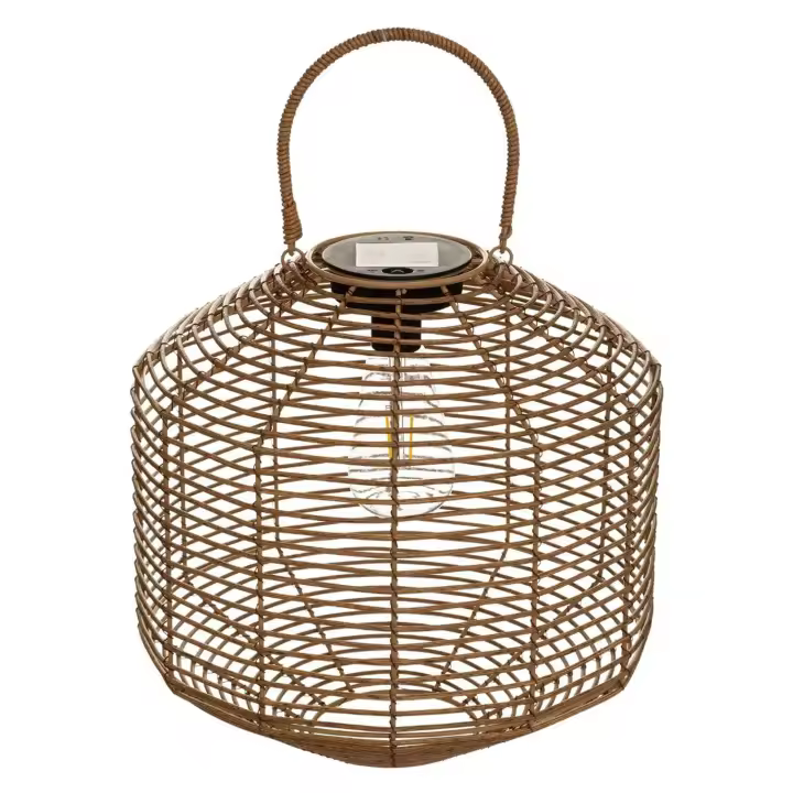 Atmosphera Lámpara Solar de Ratán Inalámbrica H.30cm - 1