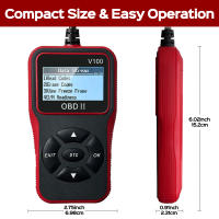 Leer Códigos De Coche OBD2 Escáner Luz Del Motor Chequeado Escáner De Fallas Prueba De Batería Herramienta De Diagnóstico CAN - details 1