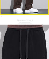 Pantalones De Corduroy De Piel Para Hombre Invierno Estilo Coreano Cálidos Y Suaves Pantalones Cargo Rectos De Moda Casual - details 13