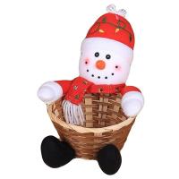 Cesta De Almacenamiento De Dulces Navideña Decorativa Colgante Para Escritorio Ideal Para Niños Adorno De Navidad - details 4