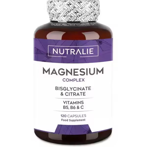 NUTRALIE CITRATO MAGNESIO Y Bisglicinato de magnesio COMPLEX 120 CAPS - 1