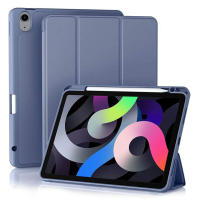 Funda Protectora Para iPad Air 5 2022 Y iPad pro 11 2024 Con Soporte Para Lápiz Cargable Silicona Magnética Compatible Con Varias Versiones De iPad 10.9 Pulgadas - details 12