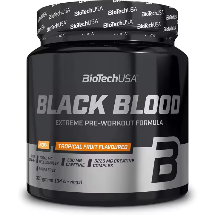 Black Blood NOX+ 330gr BiotechUSA Fórmula pre-entreno - 1